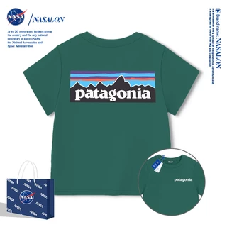 NASA เสื้อยืดเด็ก ผ้าฝ้าย 100% ลายแบรนด์เนมสุดเท่ ระบายอากาศดี เหมาะสำหรับเด็กอายุ 1-12 ปี ใส่ได้ทุกสไตล์