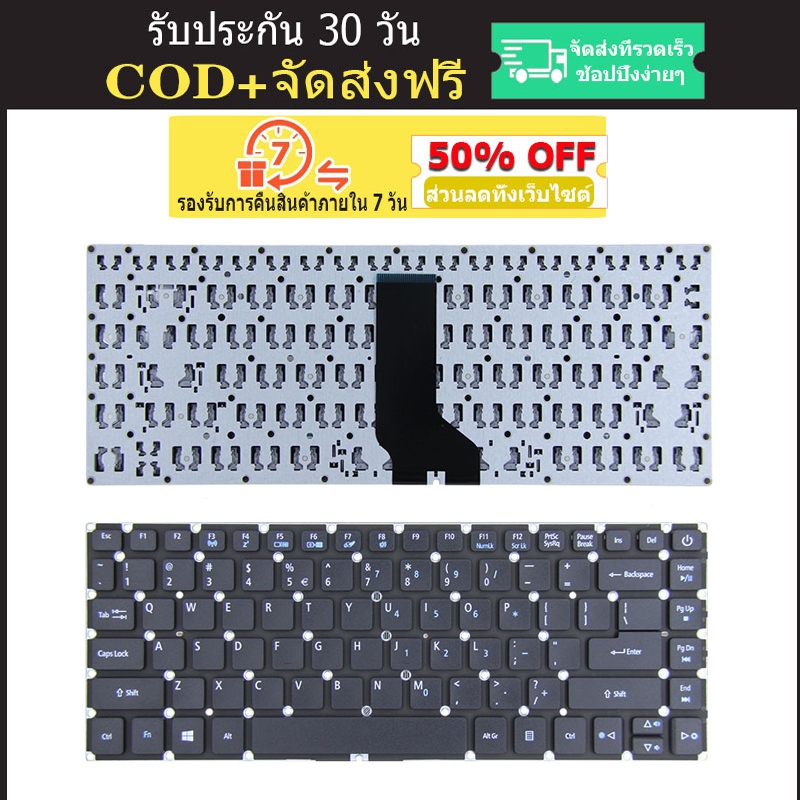 เปลี่ยนแป้นพิมพ์แล็ปท็อปใหม่สําหรับ ACER TravelMate TMP248 TMP249 P248 P249 P249-MG P249-M ภาษาอังกฤ
