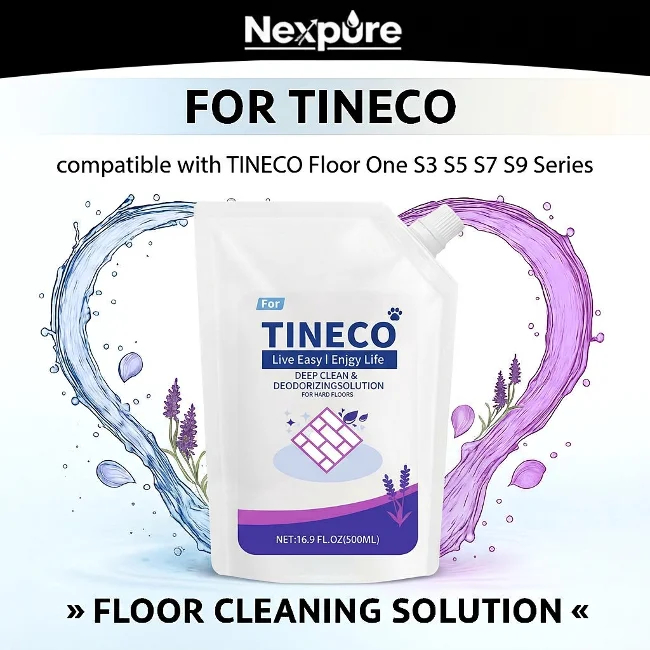สําหรับ TINECO น้ํายาทําความสะอาดพื้น 500 มล. แพ็ครีฟิล ลาเวนเดอร์ เลมอน ออริจินัล | สําหรับ TINECO 