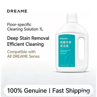 1L น้ํายาทําความสะอาดพื้นสําหรับ MOVA E30/M30, Dreame H11/H12/H13/H14 Series, W10/W10 Pro, L10s Ultra, S10, L20 Ultra, X30/X40 Ultra Vacuums