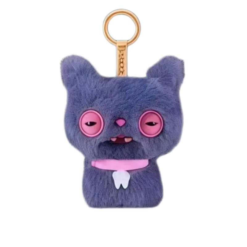ของแท้ Fuggler Alley Cats Tooth Monster กล่องสุ่ม พวงกุญแจ ตุ๊กตาห้อยกระเป๋า ของขวัญสะสม
