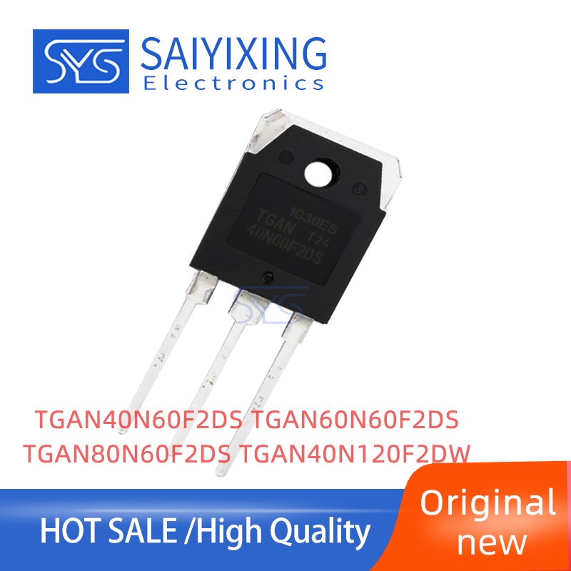 2pcs Original TGAN40N60F2DS TGAN60N60F2DS TGAN80N60F2DS/40N120F2DW TO-3PN IGBT ทรานซิสเตอร์ 40N60F2D
