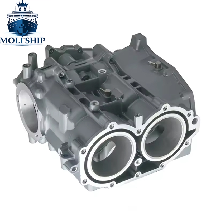 6F6-15100-00 Crankcase สําหรับ Yamaha Outboard มอเตอร์ 2T 40HP E40G E40J 6F6-15100-00-1S 6F6-15100-0