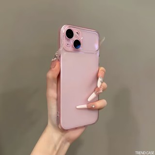 หรูหราโปร่งใสสีลูกกวาดนุ่มสําหรับ ไอโฟน 17 16 15 14 13 12 11 มือโปร สูงสุด เคลือบซิลิโคนอัลตร้าบางป้องกันปกหลัง