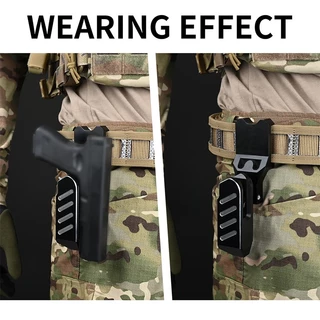 IPSC ยุทธวิธีการแข่งขัน Quick Draw Holster อลูมิเนียม Glock/CZ/SHADOW2/SV/STI/1911 Series Fast Shot Holster