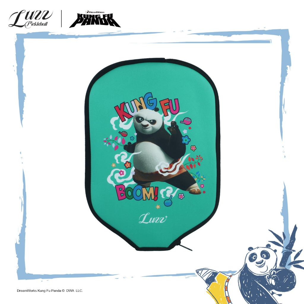LuzzPckleball x Kung Fu Panda Limited Edition Paddle Cover