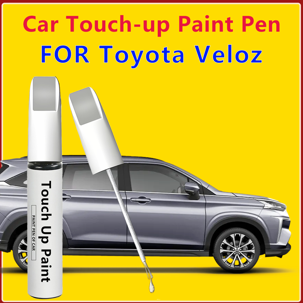 สําหรับปากกาสี Toyota Veloz Touch Up,ปากกาลบรอยขีดข่วนรถยนต์ 2-In-1 ราคาถูก Shopee Lazada