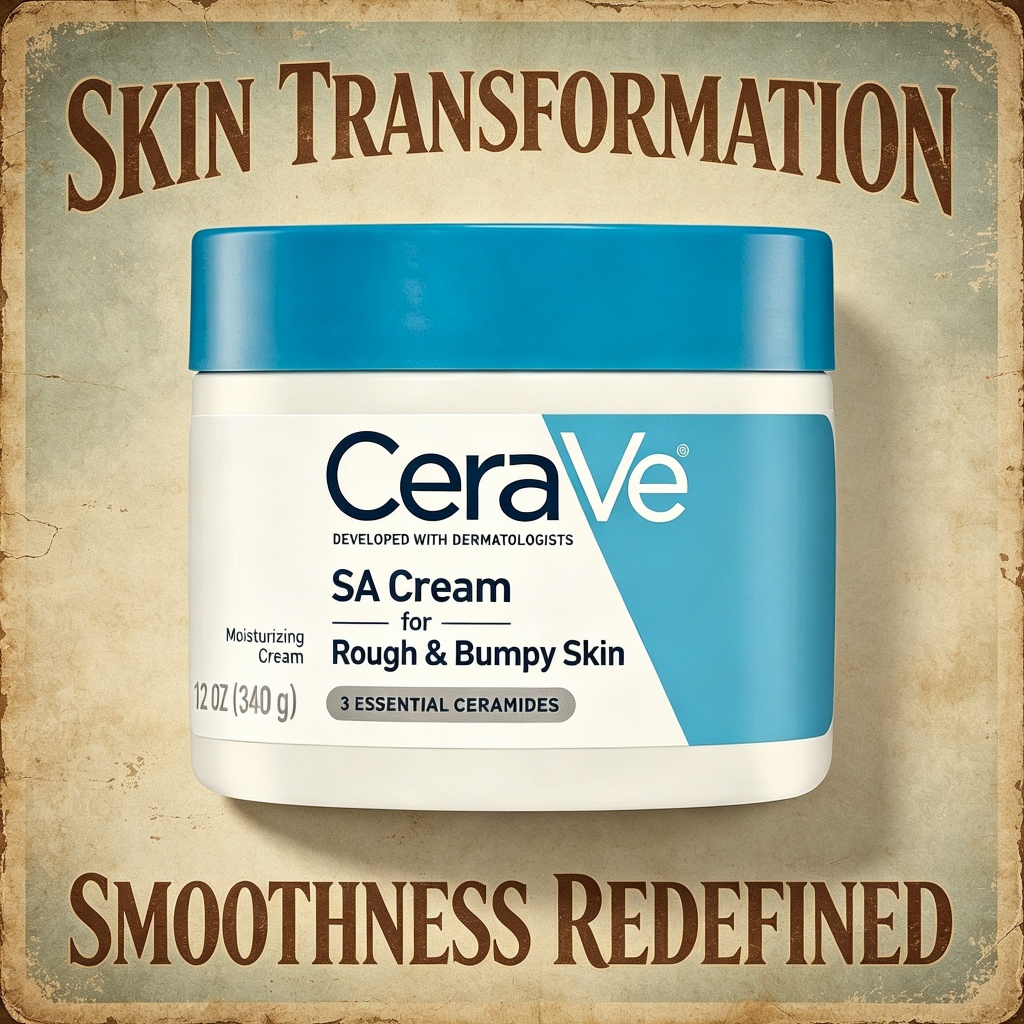 [จัดส่งในพื้นที่] CeraVe SA Cream for Rough & Bumpy Skin (Exfoliate & Soften to ผิวเรียบเนียนหยาบกร้าน)340g
