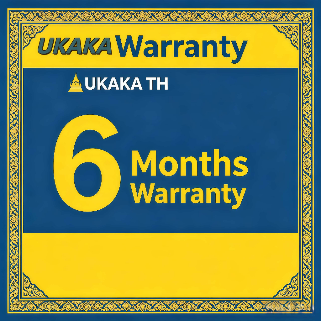 บัตรรับประกันร้านดูแลส่วนบุคคล UKAKA 6 เดือน รองรับการรับประกัน 6 เดือน เงื่อนไขการใช้งาน: ให้รีวิว 5 ดาวพร้อมรูปภาพสินค้าในลิงก์สินค้าเพื่อให้มีผล