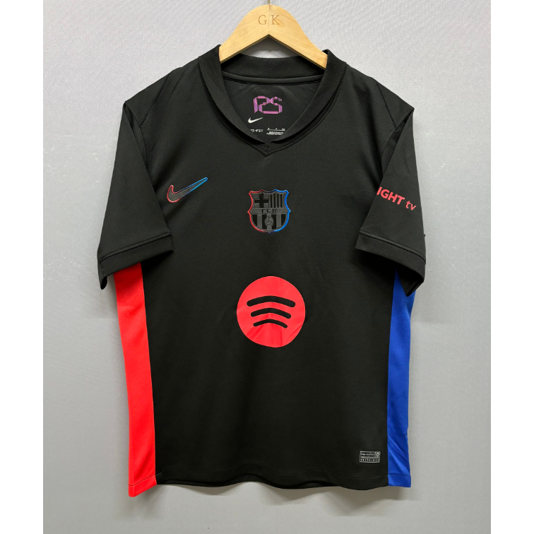 ที่ปรับแต่งได้2025 เสื้อเชิ้ตแขนสั้นบาร์เซโลนาเยือนแห้งเร็วเจอร์ซีย์