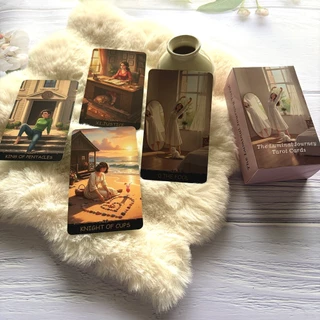 The Luminal Journey TarotOriginal 78-Card Deck (70120mm) ประกอบด้วยคู่มือ PDF สากลสําหรับการอ้างอิง การสํารวจ และการเจริญเติบโตส่วนบุคคล