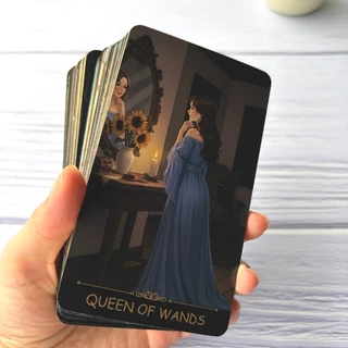 The Luminal Journey TarotOriginal 78-Card Deck (70120mm) ประกอบด้วยคู่มือ PDF สากลสําหรับการอ้างอิง การสํารวจ และการเจริญเติบโตส่วนบุคคล