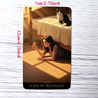 The Luminal Journey TarotOriginal 78-Card Deck (70120mm) ประกอบด้วยคู่มือ PDF สากลสําหรับการอ้างอิง การสํารวจ และการเจริญเติบโตส่วนบุคคล