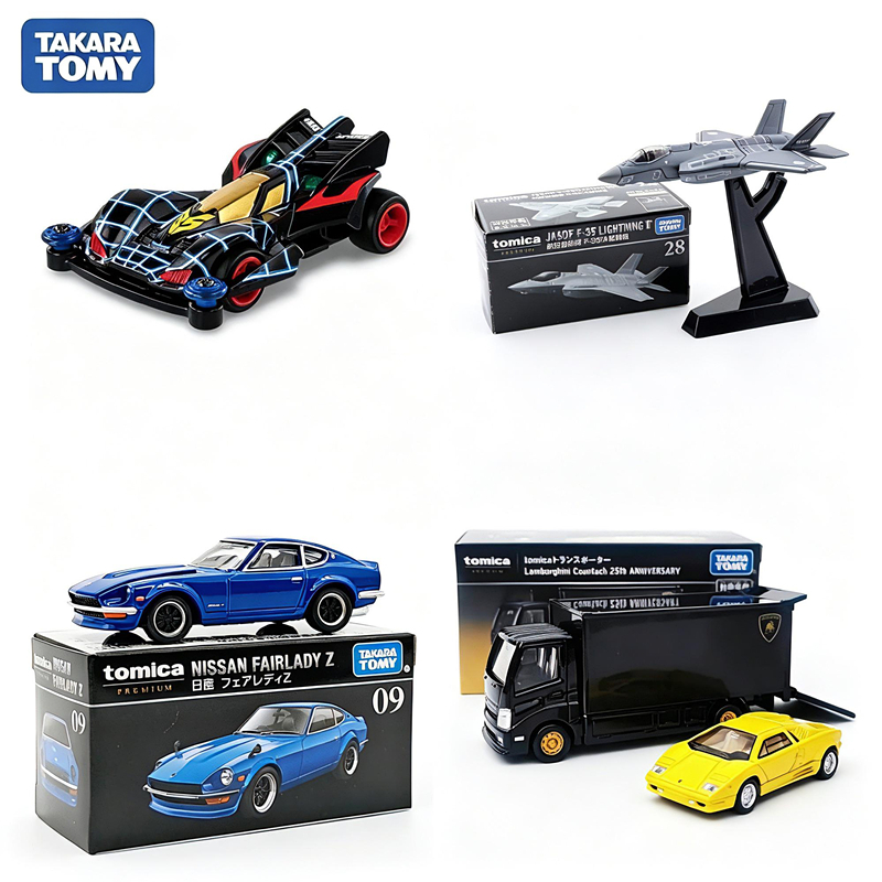 ของแท้ Takara Tomy Tomica Premium Unlimited Racing รถเหล็กกล่องดำ โมเดลรถแข่ง ตุ๊กตา ของเล่น-100