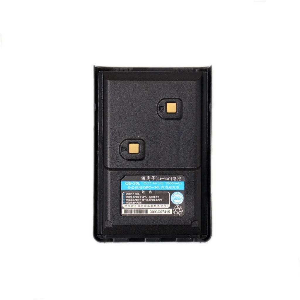 Anytone QB26L Li-ion แบตเตอรี่สําหรับ AT289G AT3318 ST288G ALINCO DJ500 W500 DJ-A10 A11 A41 W100 EBP