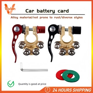Multi-connector Car Battery Terminal Set Alloy Multi-functional In-stock Battery Accessories