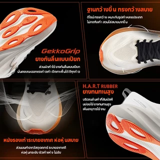 【361 Degrees】 Eleos 2.0 Plus│รองเท้าวิ่งคุณภาพสูง ยางRPUพิเศษ กันลื่นสูง ความทนทานยิ่งขึ้น วัสดุอเนกประสงค์ 672612224