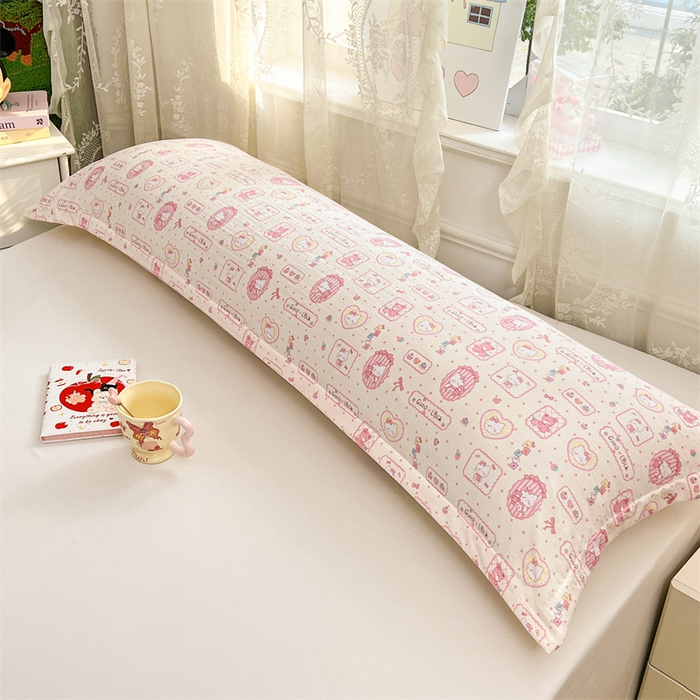 (8 สี) ปลอกหมอนยาวนุ่มญี่ปุ่นปลอกหมอนคู่  48x120 ซม. / 48x150 ซม. / 48x180 ซม.