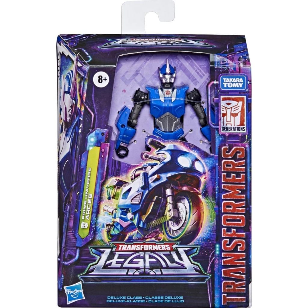 Transformers Toys Generations Legacy Deluxe Prime Universe Arcee Action Figure 5.5 นิ้ว F3028