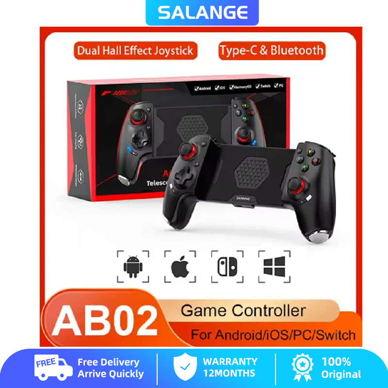 Salange 2026 ใหม่ Gamwing AB02 AoBing Max โทรศัพท์มือถือเกมคอนโทรลเลอร์ไร้สายบลูทูธGamepad Type-Cแบบ