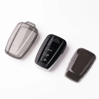 โปร่งใสกุญแจรถสําหรับ Toyota Corolla Cross 2025 2026 Hybrid Camry 2019-2023 Altis 2020 CHR RAV4 Prado Prius Remote Key Protector
