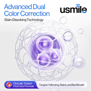 usmile Optical White + Fresh White+ Repair White Toothpaste Combo