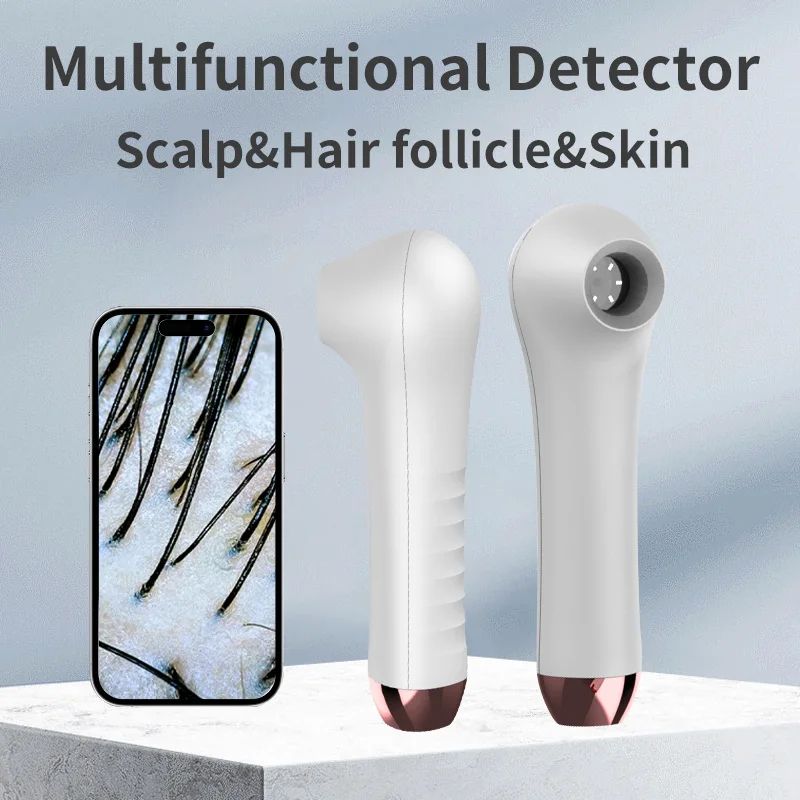 HD Scalp/Skin /Hair Follicle Detector Professional Skin Analyzer Non ชาร์จการวิเคราะห์แว่นขยาย Hair 