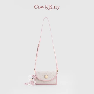กระเป๋าสะพาย Cow & Kitty กระเป๋าสีชมพูน่ารักๆ ของขวัญให้เพื่อน คิตตี้ กระเป๋าสะพาย
