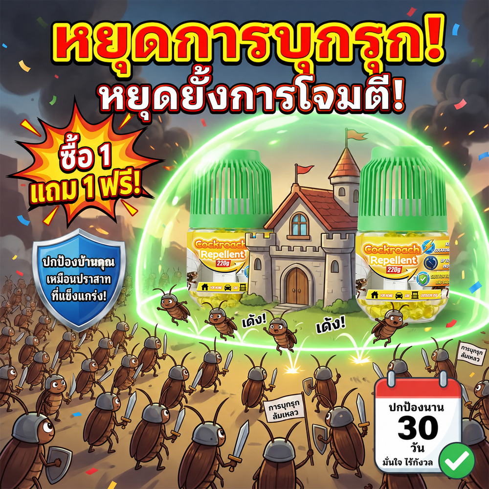 🪳100 กิโลเมตร ไม่มีแมลงสาบ🪳PetNest กําจัดแมลงสาบ ยากําจัดแมลงสาบ ไล่แมลงสาบ ช่วยให้บ้านสะอาดน่าอยู่ ลดปัญหาแมลงสาบรบกวนในครัวและห้องน้ำ ใช้งานง่าย เห็นผลต่อเนื่อง