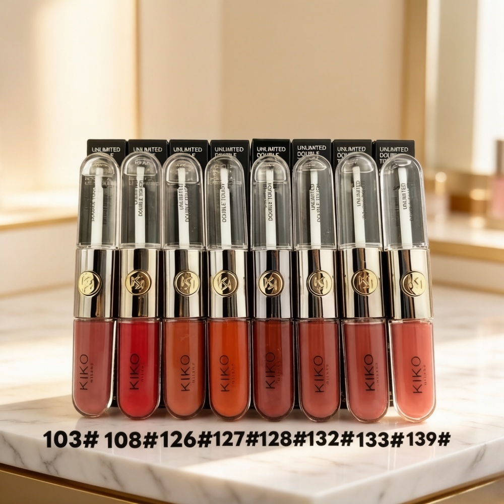 KIKO MILANO Double-ended Lip Glaze KIKO MILANO Natural Long-lasting