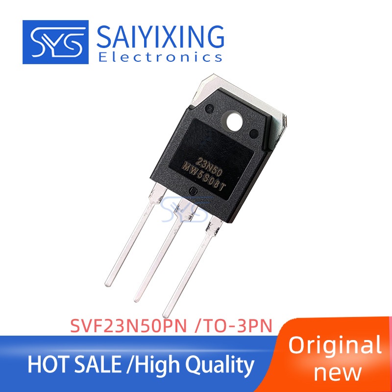 2 ชิ้น 5 ชิ้น SVF23N50PN Original 23N50 ทรานซิสเตอร์ TO-3P 500V 23A mosfet SVF23N50 SVF23N50P