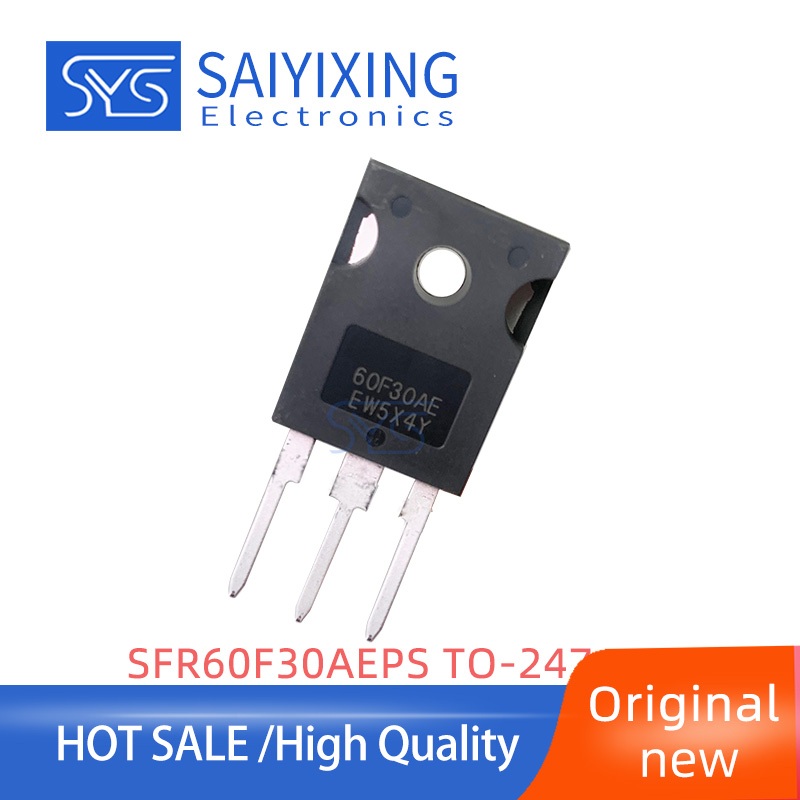5PCS ใหม่ 60F30AE SFR60F30AEPS TO-247 บรรจุภัณฑ์ Quick Recovery/ไดโอดประสิทธิภาพสูง 60F30 60F30A
