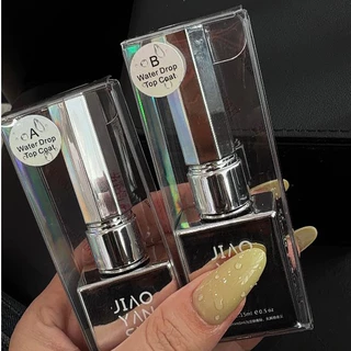 【พร้อมส่ง】 JYS ท็อปหยดน้ำ 2 steps Jiao yan she No-Wiper Water Drop Top Coat เหมาะสําหรับผลเคลือบคริสตัลฤดูร้อนเหมาะสําหรับร้านเสริมสวยและใช้ในบ้าน