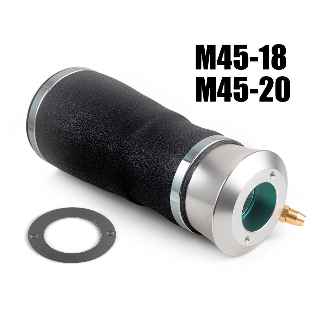 ใหม่ M45-18 M45-20 Air springs Air suspension อุปกรณ์เสริมเหมาะสําหรับ G1/8 สําหรับโช้คอัพเดิมชิ้นส่