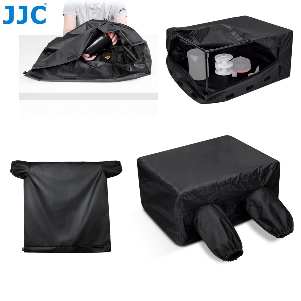 JJC Darkroom Film Changing Bag เต็นท์เปลี่ยนฟิล์ม สําหรับการพัฒนาฟิล์ม, กระเป๋าเปลี่ยนฟิล์มขนาดใหญ่พิเศษพร้อมผ้ากันแสงสองชั้น