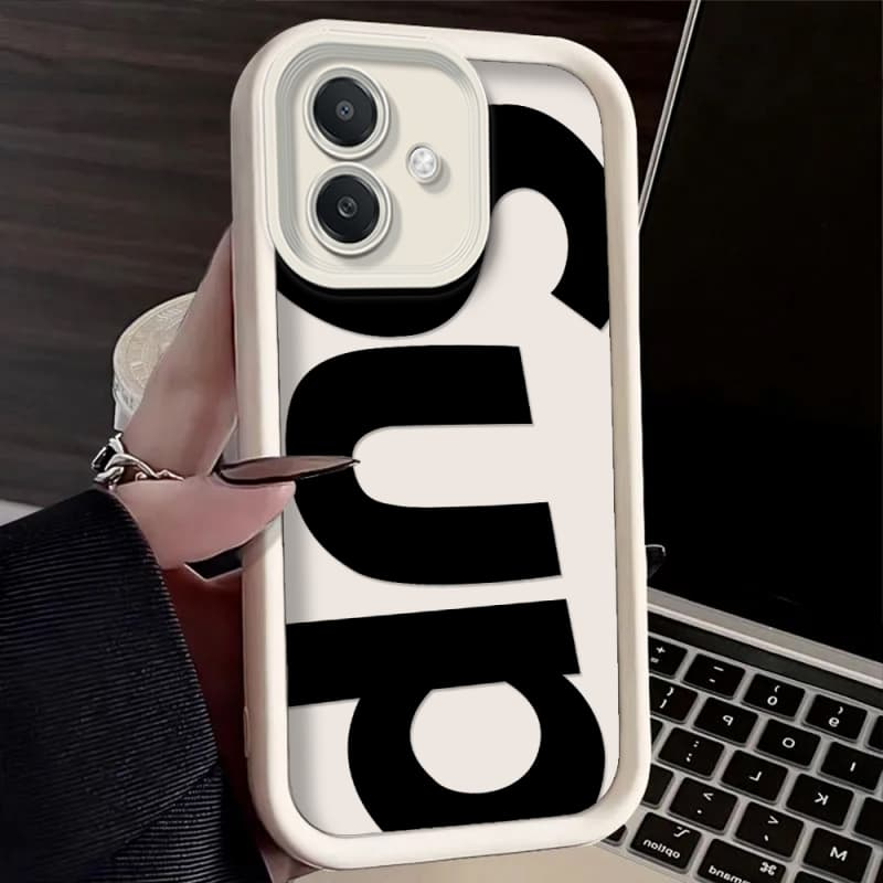 สําหรับRealmeหมายเหตุ50 Realmeหมายเหตุ60 Realme C85 Realme C75 C61 C53 C51 C65 C63 C67 C55 NarzoN55 NarzoN53แฟชั่นSUPข้อความกันกระแทกTPUเคสโทรศัพท์