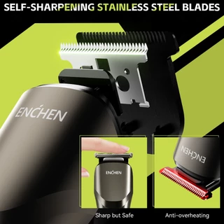 ENCHEN Beardo 2 Electric Multi-Functionnal Trimmer ปัตตาเลี่ยน ปัตตาเลี่ยนไฟฟ้า ปัตตาเลี่ยนไร้สาย ใบมีดสแตสเลส ทนทาน ชาร์จ USB ตัดผม เครื่องตัดผม ที่ตัดผม รับประกันสินค้า 1 ปี