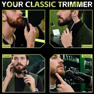 ENCHEN Beardo 2 Electric Multi-Functionnal Trimmer ปัตตาเลี่ยน ปัตตาเลี่ยนไฟฟ้า ปัตตาเลี่ยนไร้สาย ใบมีดสแตสเลส ทนทาน ชาร์จ USB ตัดผม เครื่องตัดผม ที่ตัดผม รับประกันสินค้า 1 ปี