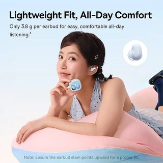 BASEUS สินค้าใหม่Baseus Bass WM02s หูฟังไร้สาย True 36H Long Playtime Bluetooth 6.0 IPX5 กันน้ํา Super Bass Featherlight