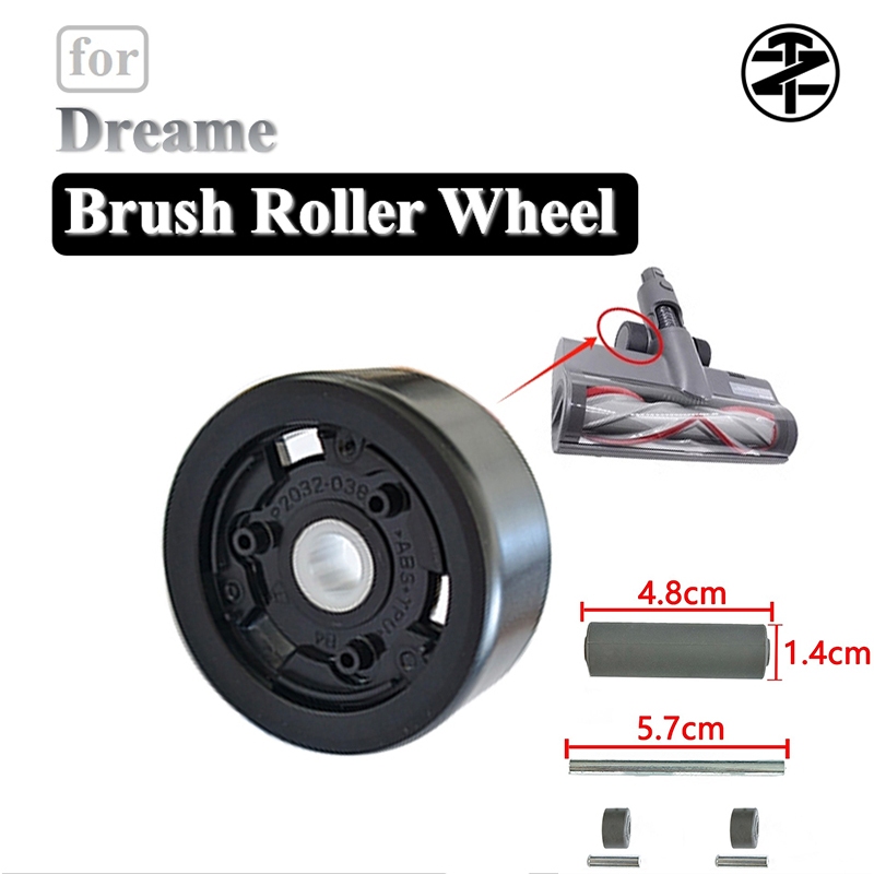 สําหรับ Dreame เครื่องดูดฝุ่นแปรงพื้น Roller Wheel - T30/T20/T10/V16/V13/V12/V11 อะไหล่ซ่อม อะไหล่ทดแทน