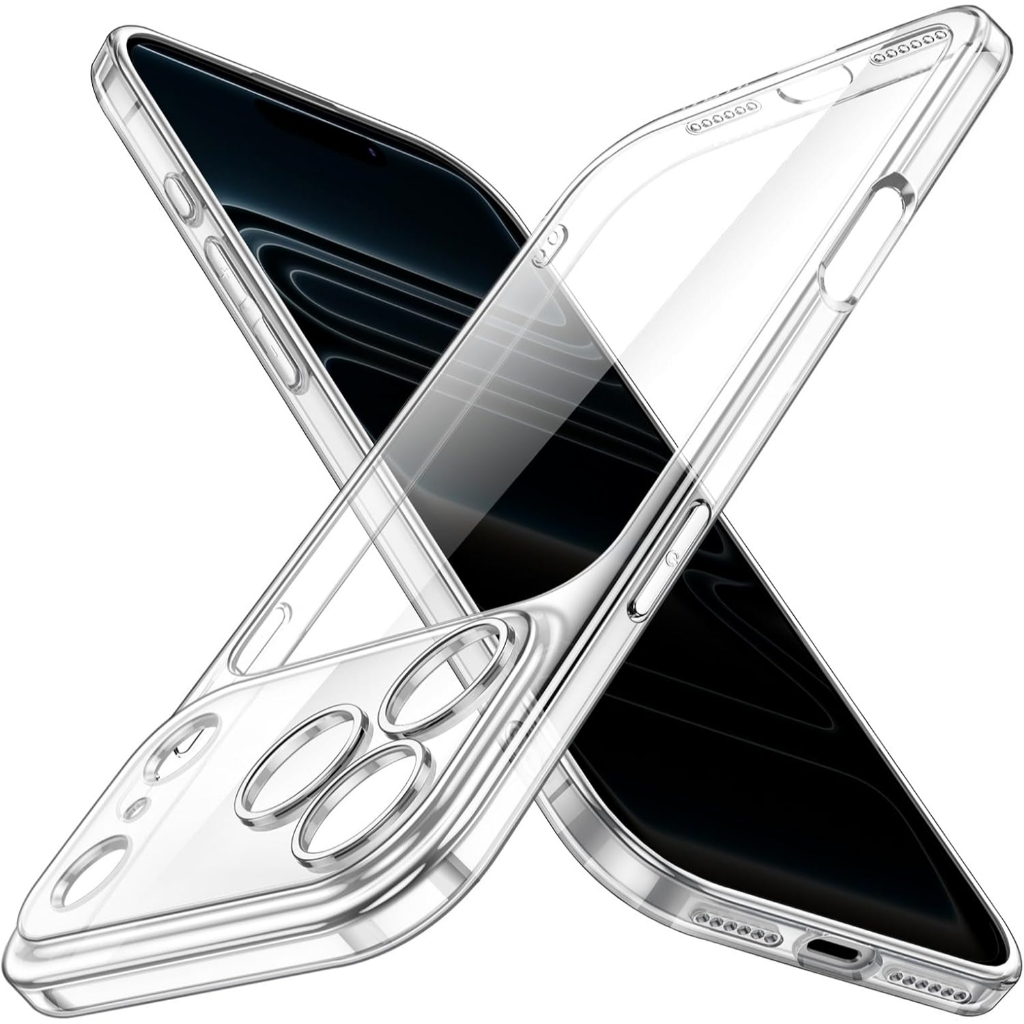SMLF Silm Clear Case With Camera Protection For iPhone 17 Pro Max 16 Pro Max 15 Pro Max 14 Pro Max 1