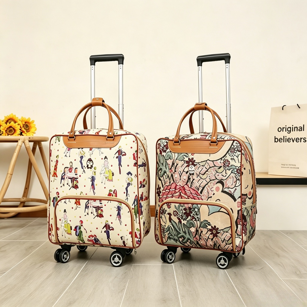 กระเป๋าเดินทางล้อลาก Voguecode 20นิ้ว รูปแบบการ์ตูนต่างๆ น่ารักและมีประโยชน์ suitcase