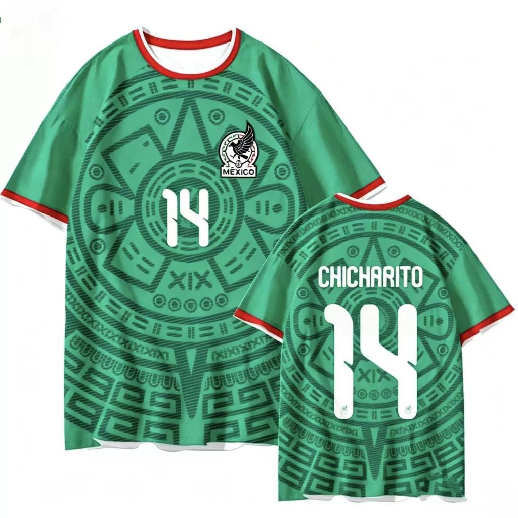 2026 World Cup Mexico Home Jersey Hirving Lozano Co-Host Breathable Quick Dry Soccer Shirt