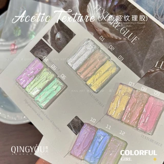 QINGYOU Pat Gel เจลเพ้นท์เล็บ 16 สี ✨ สีแน่น ติดทน เหมาะสำหรับไล่สีด้วยฟองน้ำ เพ้นท์ลาย ปั๊มลาย และงานปั้นเจล ฟีลขาวมุกเนื้อซาติน ดูหรู เหมาะทั้งร้านทำเล็บและสาย DIY 💅