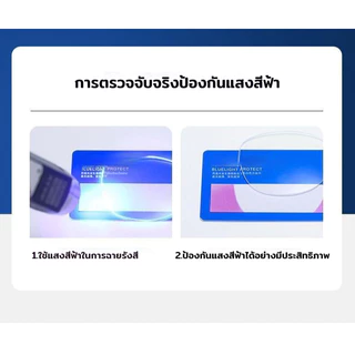 แว่นสายตายาว แว่นอ่านหนังสือ ป้องกันแสงสีฟ้า +1.00 ถึง +4.00 ใส่สบาย น้ำหนักเบา สวมใส่ได้ทุกโอกาส ชาย/หญิง