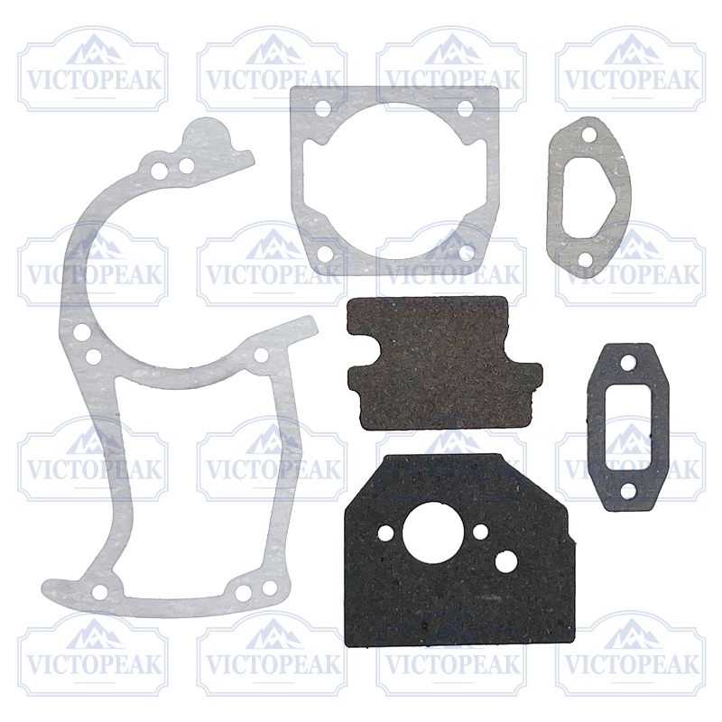 VICTOPEAK สวนเครื่องมืออุปกรณ์เสริมเบนซิน Chainsaw 45cc 52cc 58cc ปะเก็นชุด