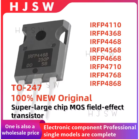 5PCS 100% ยี่ห้อใหม่ IRFP4110 IRFP4710 IRFP4368 IRFP4468 IRFP4568 IRFP4668 IRFP4768 IRFP4868 TO-247 