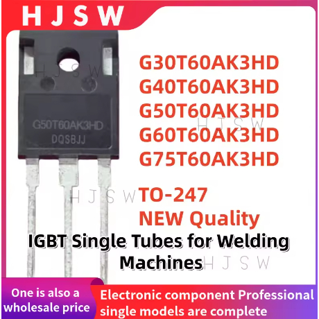 5PCS ใหม่ G30T60AK3HD G40T60AK3HD G50T60AK3HD G60T60AK3HD G75T60AK3HD CRG30T60AK3HDการจัดส่งS60AK3HD