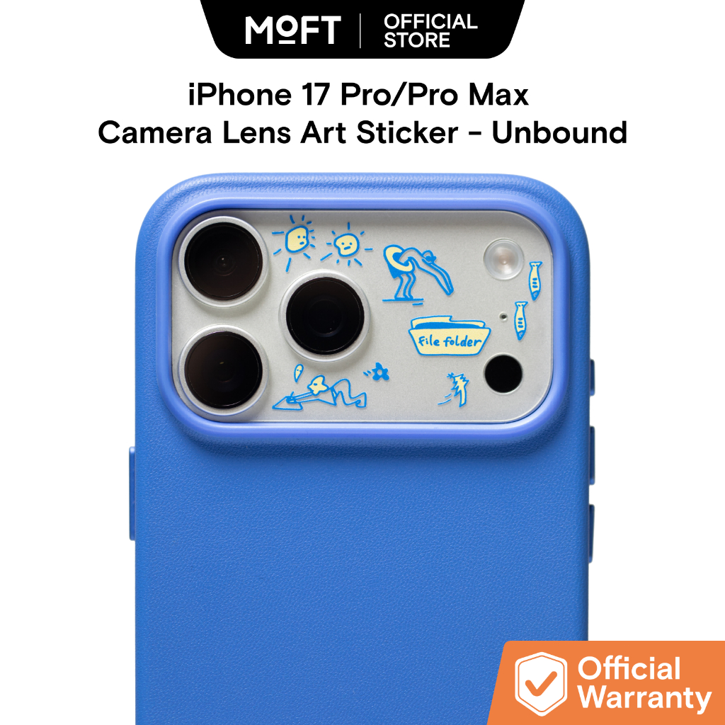 MOFT Camera Lens Art Sticker - Unbound Compatible with  iPhone 17 Pro/Pro Max สติกเกอร์ศิลปะเลนส์กล้อง - Unbound