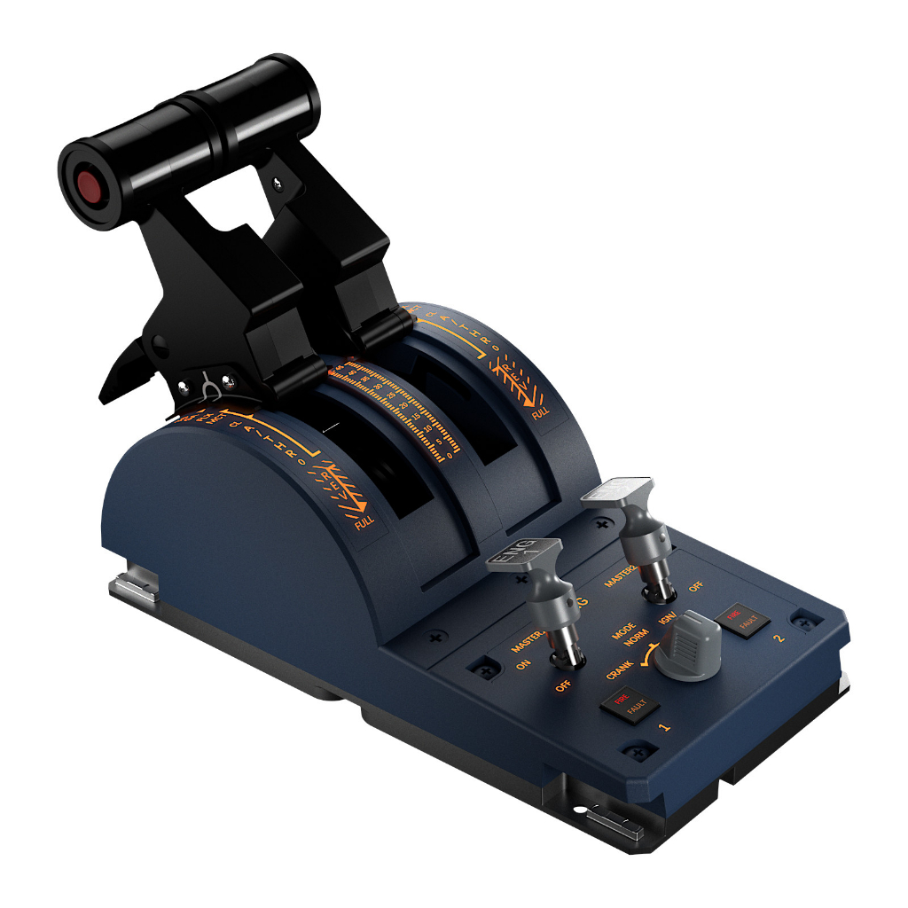 ⭐⭐⭐WINWING URSA MINOR 32 โลหะ Flight Simulator คันเร่ง/32 PAC Aerodynamic การกําหนดค่าแผงโลหะสําหรับ